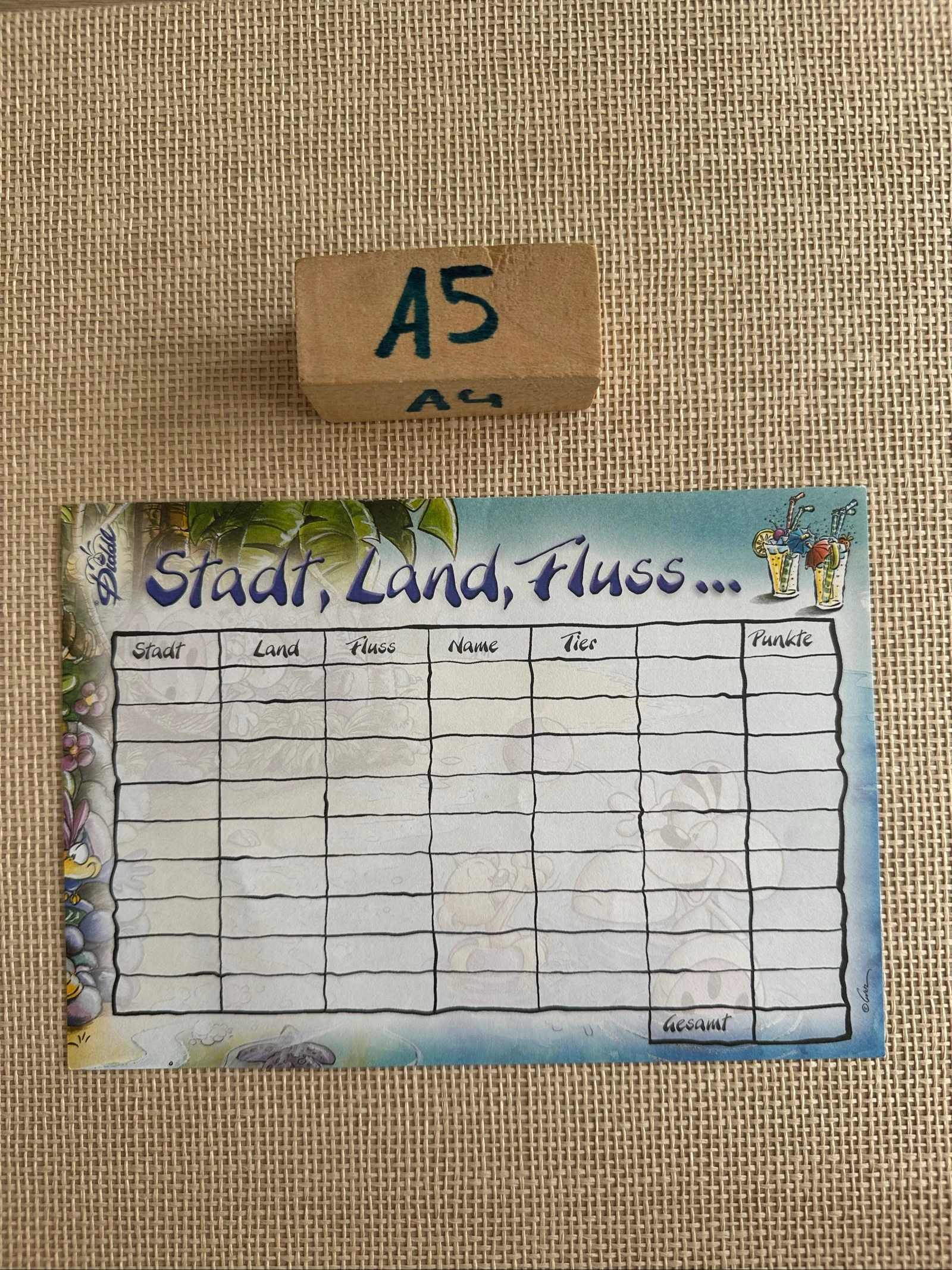 Diddl gekleurd briefpapier A5 nr. 